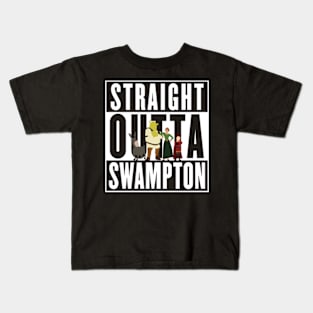 Straight Outta Swampton Kids T-Shirt